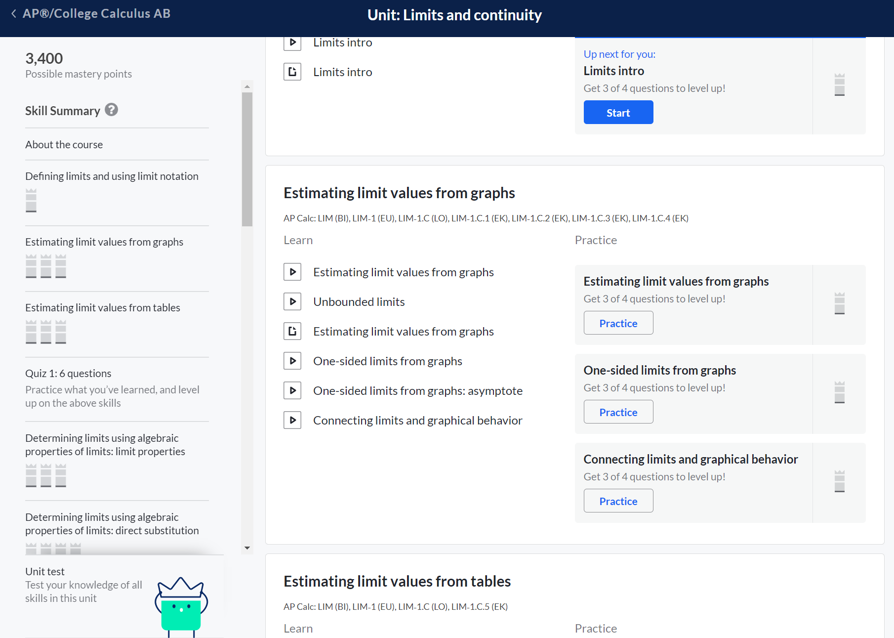 Khan Academy segmenting