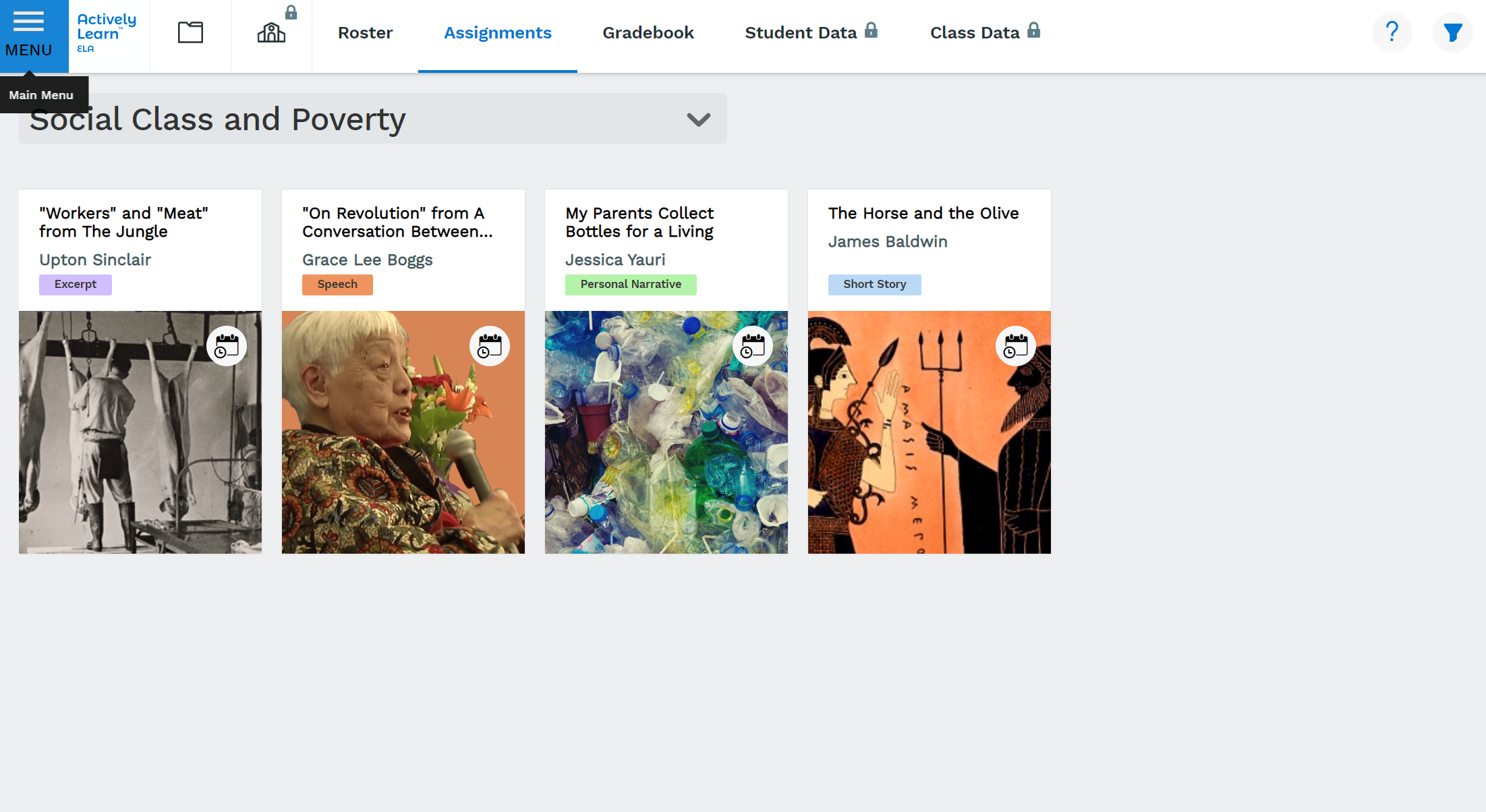 Actively Learn examples